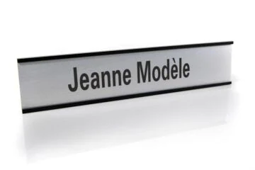 Door plate 0003, 25.5 x 5.5 cm