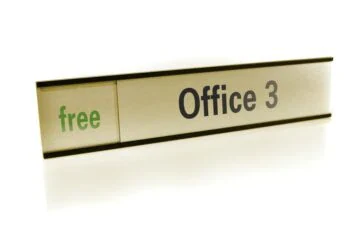 Door plate 0004, 25.5 x 5.5 cm