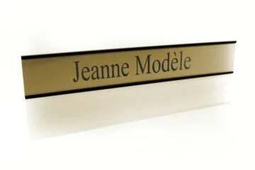 Door plate 0005, 33 x 5.5 cm