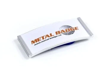 Name tag 0069 matt silver
