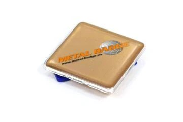 Name tag 0073 matt gold