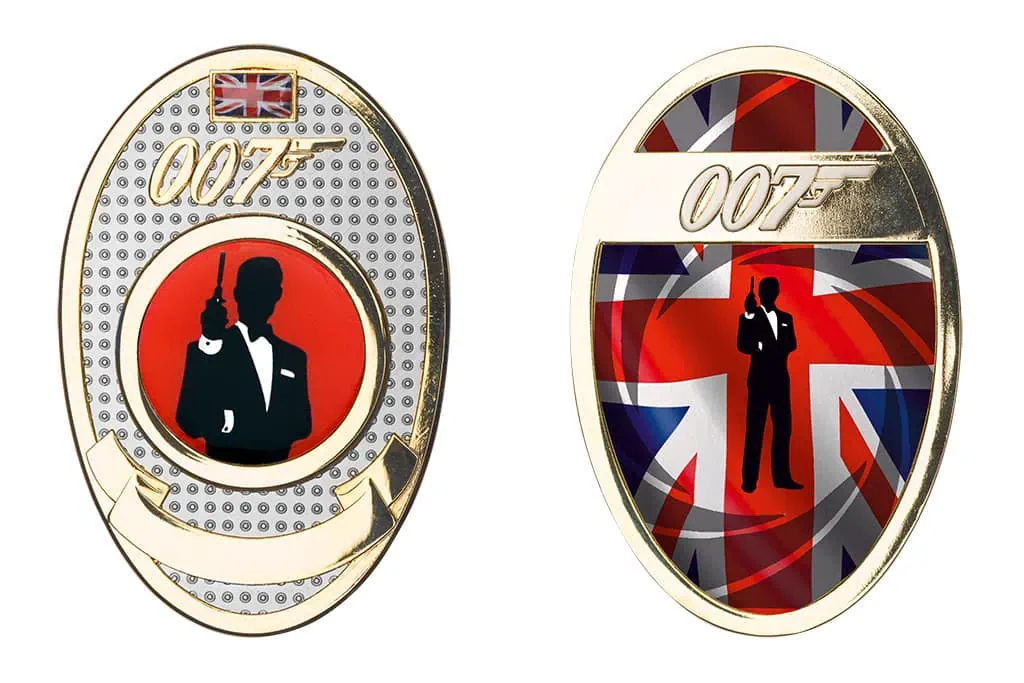 Our references 007 L Metal Badge