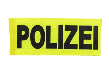 Brassard / Armband ‘POLIZEI’ Lemon