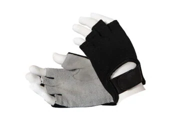 Unisex Gym Training Gloves – Half-Finger Gloves – Nylon/Suede