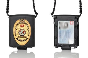 Leather case "Maverick M1" IPA Switzerland