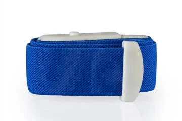 Latex-free venous tourniquet- blue