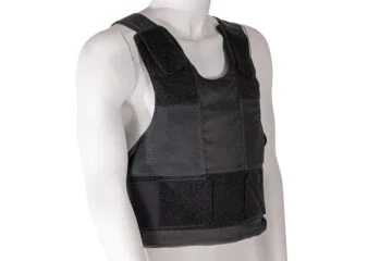 ‘Armadillo’ stab- and cut-resistant undervest, Black