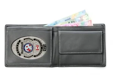 Leather wallet "Personal" IPA Canada
