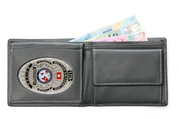 Leather wallet "Personal" IPA Switzerland