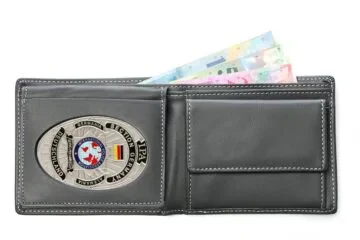 Leather wallet "Personal" IPA Germany