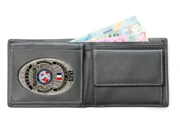 Leather wallet "Personal" IPA France