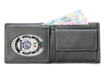 Leather wallet "Personal" IPA Ireland