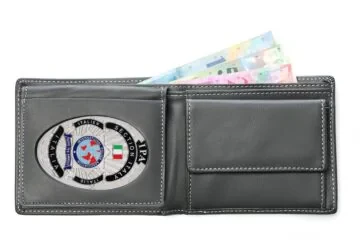 Leather wallet "Personal" IPA Italy