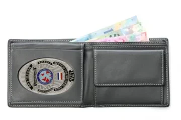 Leather wallet "Personal" IPA Netherlands