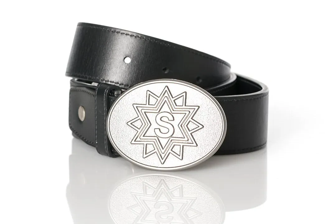 Belt Buckle 01 Guertel Schnalle S RKA 9459 L Metal Badge