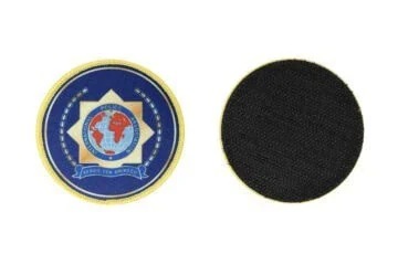 Blue IPA Patches with Velcro