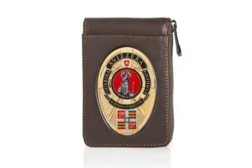 Leather pouch "Award" Swiss Guard