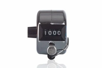 Metal single-hand head counter / Lap and people counter