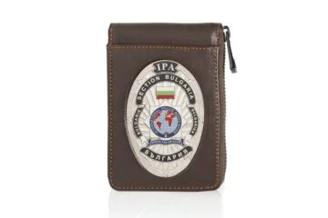 Leather pouch "Award " IPA Bulgaria