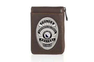 Leather pouch "Award" canton police Zurich