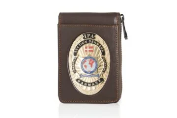 Leather pouch "Award " IPA Denmark