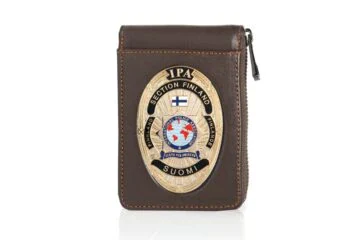 Leather pouch "Award " IPA Finland