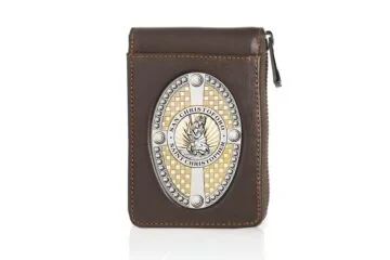 Leather pouch "Award" Saint Christophe