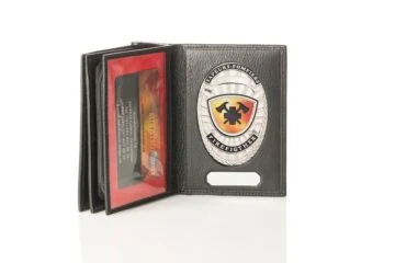 Leather Wallet "Premium Selection" Firefighter, engraving