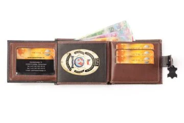 Leather wallet "Diplomat" IPA Czech Republic