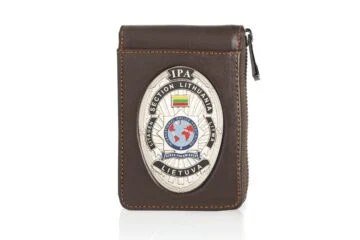 Leather pouch "Award" IPA Lithuania
