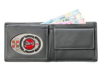 Leather wallet "Personal" Swiss Guard