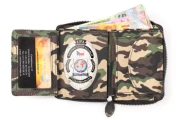 Leather wallet "Economy" IPA Czech Republic