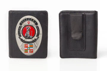 Leather case "Slider” Swiss Guard