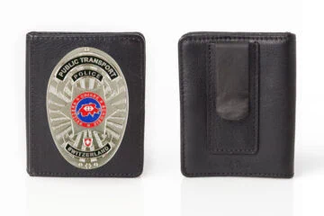 Leather case "Slider” railway police Switzerland
