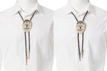 Bolo tie, Western tie Swiss Biker