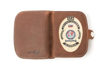 Leather case “Traveler” Coin thrower IPA Slovenia
