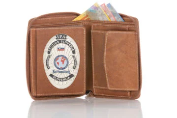 Leather wallet "Supreme" IPA Slovenia