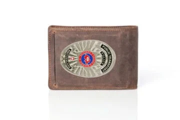 Leather wallet "Superior" Railway police Switzerland