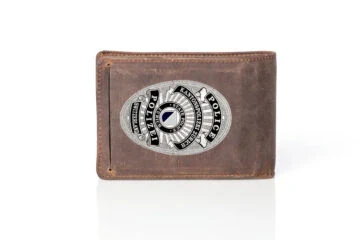 Leather wallet "Superior" canton police Zurich