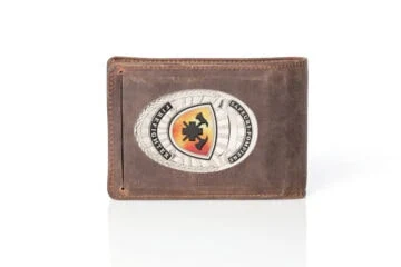 Leather wallet "Superior" Firefighter, engraving