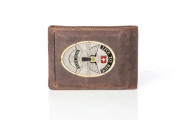 Leather wallet "Superior" Police Line Swiss Biker