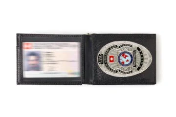 Leather wallet "Ambitious" IPA Switzerland