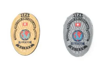 IPA velcro patch rubberised 3D