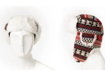 Fur cap in the Scandinavian look