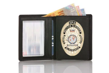 Leather wallet "Official" IPA Slovakia