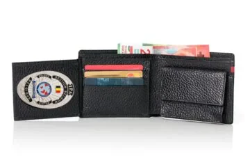 Leather wallet "Impressive" IPA Belgium
