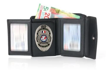Leather wallet "Durable" IPA France