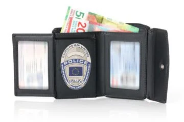 Leather wallet "Durable" POLICE EU