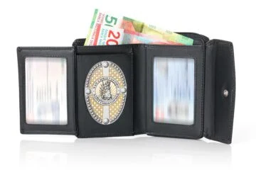 Leather wallet "Durable" Saint Christophe