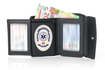 Leather wallet "Durable" Paramedic Switzerland